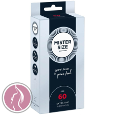 Mister Size Mister Size vékony óvszer - 60mm (10db) óvszer