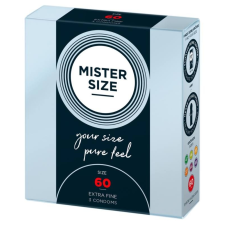 Mister Size Mister Size vékony óvszer - 60mm (3db) óvszer