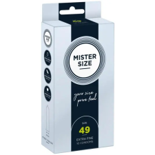 Mister Size vékony óvszer - 49mm (10db) óvszer