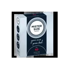 Mister Size vékony óvszer - 60 mm  Kiszerelés: 3 db (04137550000) óvszer