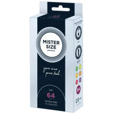 Mister Size vékony óvszer - 64mm (10db) óvszer