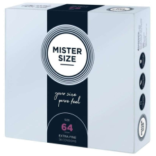 Mister Size vékony óvszer - 64mm (36db) óvszer