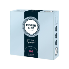 Mister Size vékony óvszer - 64mm (36db) óvszer