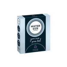 Mister Size vékony óvszer - 69 mm  Kiszerelés: 3 db óvszer
