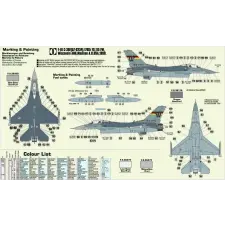  Mistercraft F-16C-30 Ramstain Dragon 1:72 (D-67) makett