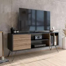  Mistico dió-fekete tv állvány 140 x 58 x 35 cm bútor