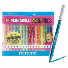 Mitama Marker Mitama Glitter csillámos 16 db-os klt. filctoll, marker