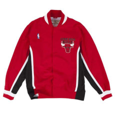  Mitchell & ness chicago bulls 92' authentic warm up jacket kabát férfi piros m