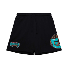  Mitchell & ness nba postgame fleece shorts vintage logo vancouver grizzlies rövidnadrág férfi fekete m