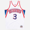  MITCHELL &amp; NESS PHILADELPHIA 76ERS ALLEN IVERSON 96-97' - 03 SWINGMAN 2.0 JERSEY kosárlabda mez Fehér 4XL