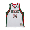 Mitchell & Ness Mitchell & ness nba white jersey bucks 2013 giannis anteokounmpo kosárlabda mez férfi fehér xl