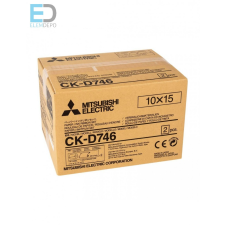 Mitsubishi CK-D746 10x15 2x400/800 prints nyomtató alapanyag nyomtató kellék