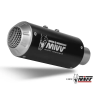 MIVV MK3 Acél Fekete Kipufogó / Rozsdamentes Acél Végzáró Yamaha MT-10 MIVV Kipufogók és alkatrészeik Kipufogódobok, betétek, hangtompítók