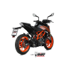 MIVV X-M1 teljes hangtompító – KTM 125 Duke MIVV Kipufogó és alkatrészei Kipufogódob, betét, hangtompító