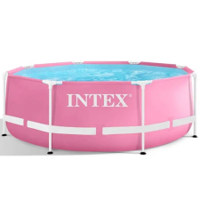 MIX INTEX Metal medence 244 x 76 cm, rózsaszín (28290) medence