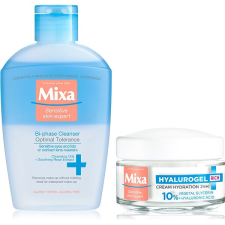 Mixa Hyalurogel rich cream + szemfestéklemosó szett, 175ml kozmetikai ajándékcsomag