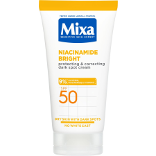 Mixa Niacinamide Bright krém sötét foltok ellen SPF 50, 50 ml naptej, napolaj