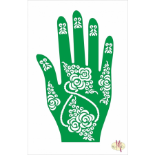 Mk Body Deco Henna sablon - Kézre 3 csillámtetoválás