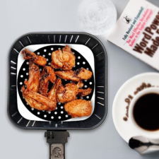MK Home Air Fryer kerek szilikon védőbetét konyhai eszköz