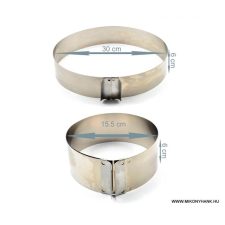 MK Home Állítható kör tortaforma (MAX 20cm) konyhai eszköz