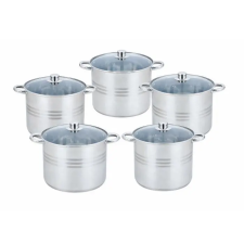 MK Home Bachmayer 10 db-os inox fazék készlet edény