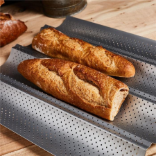 MK Home Bagett sütőforma - 4 adagos sütés és főzés