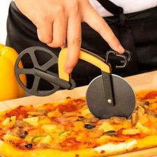MK Home Bicikli pizzaszeletelő sütés és főzés