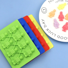 MK Home Lego bábú szilikon öntőforma sütés és főzés