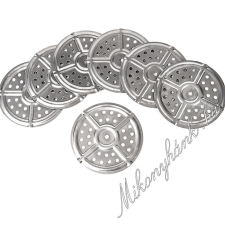 MK Home Rozsdamentes gázlemez 12.7 cm edény