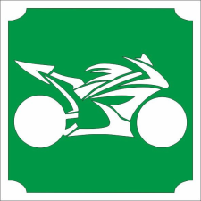Mk Kreatív 5x5 cm-es Csillámtetoválás sablon - Speed motor 455 csillámtetoválás