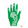 Mk Kreatív Stúdió Mk Body Deco Henna sablon - Kézre 5