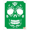 Mk Kreatív Stúdió Mk Body Deco Henna sablon - Mexikói koponya 33