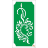 Mk Kreatív Stúdió Mk Body Deco Henna sablon - Virág+inda 15