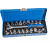 MK Tools MK-Tools olajleeresztő dugókulcs készlet, 7-féle fejjel, 3/8", 20 darabos (MK6162)