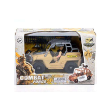 MK Toys Combat Force 9 katonai terepjáró akció figurával autópálya és játékautó