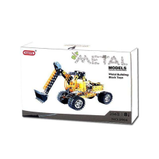 MK Toys Munkagép fém építőjáték szett 256db-os barkácsolás, építés