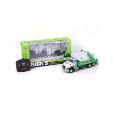MK Toys RC távirányítós konténer szállító autó zöld színben fénnyel távirányítós modell
