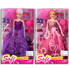 MK Toys Sofi divatbaba fésűvel 2 változatban baba