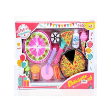 MK Toys Szülinapi party menü szett tortával és pizzával konyhakészlet