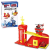 MK Toys Tűzoltósági parkolóház autóval és helikopterrel