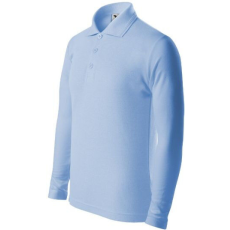  mlf_2411511 Pique Polo LS galléros póló gyerek égszínkék 146 cm/10 éves