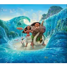  Moana a hullámon tapéta, 400 x 250 cm tapéta, díszléc és más dekoráció