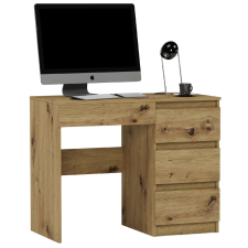 Mobene Modern számítógépasztal N34 - artisan tölgy íróasztal