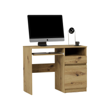 Mobene Modern számítógépasztal N35 - artisan tölgy íróasztal