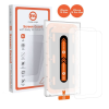 Mobile Origin orange screen guard iphone 15 pro max/15 plus with easy applicator, 2 pack sga-i15promax-2pk