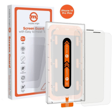 Mobile Origin Screen Guard iPhone 14 Pro Max with easy applicator 2 pack mobiltelefon kellék