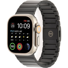 Mobile Origin Watch Titanium szíj Apple Watch 49mm/45mm/44mm/42mm-es órához, fekete okosóra kellék