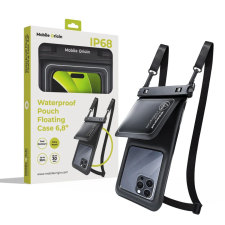 Mobile Origin Waterproof Floating Case with Small Pouch 6.8" Black/White tok és táska