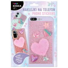 Mobiltelefon díszítő készlet, 3D matricák, Love, Kidea kreatív és készségfejlesztő