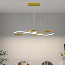  MOBIUS LED csillár – 32 × 80 cm ARANY - RF2937205-A világítás